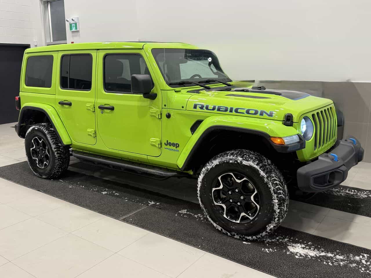 2021 Jeep Wrangler 4XE Unlimited Rubicon 4x4 Hybride Branchable - Image 4